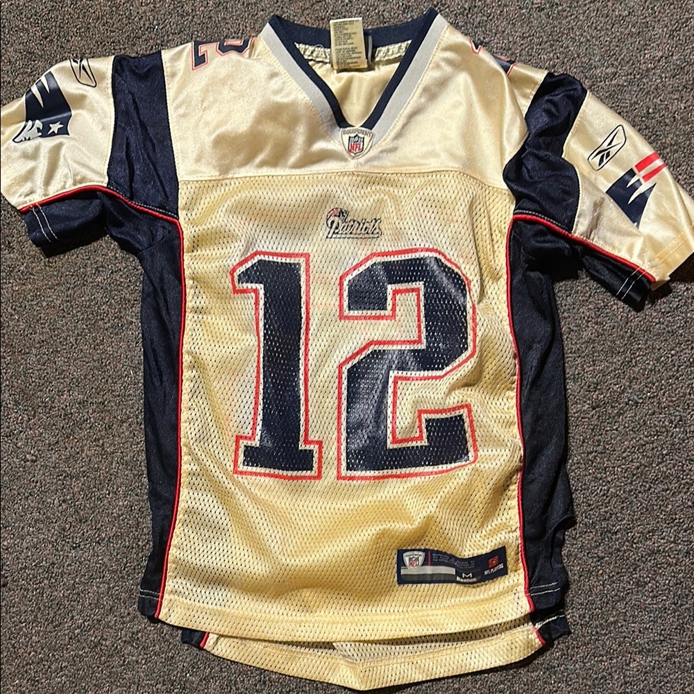 Reebok Blue and White Jersey Authentic NFL Design